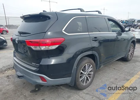 2017 Toyota Highlander Xle из США, поврежденный, VIN 5TDJZRFH8HS434803
